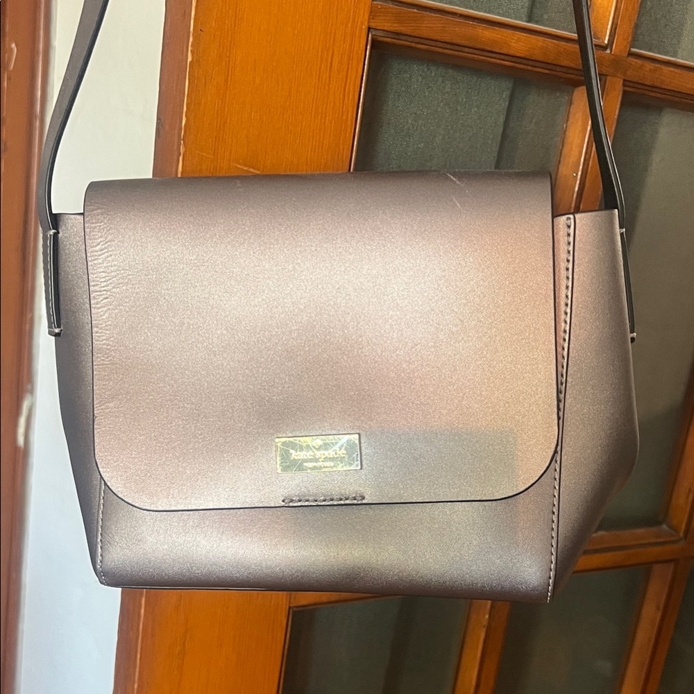 Kate Spade Elegant Metallic Shoulder Bag